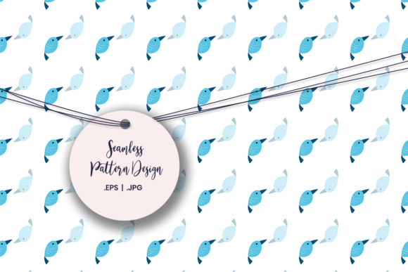 Blue Bird Digital Paper: Your Go-To Pattern for Real Creative Projects