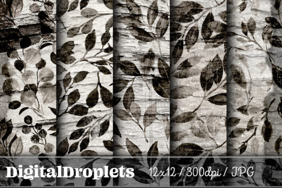 Leaves in the Wind Vol. 7 Collection: A Deep Dive into Vintage Texture, Layered Design, and Creative Versatility