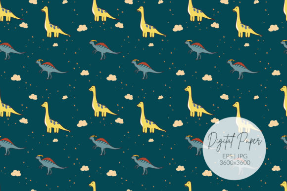 Seamless Dinosaur Pattern